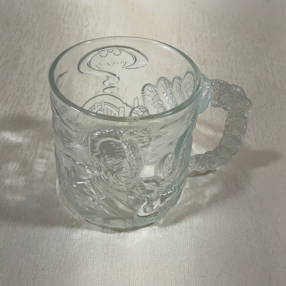 McDonalds BATMAN FOREVER - TWO FACE Mug 1995 Vintage